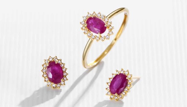 colar ruby rosa | OPALYN Jewelry